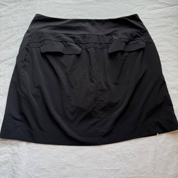 Athleta Soho Skort Black Size 10 With Built-In Shorts Lightweight Activewear - Picture 5 of 5
